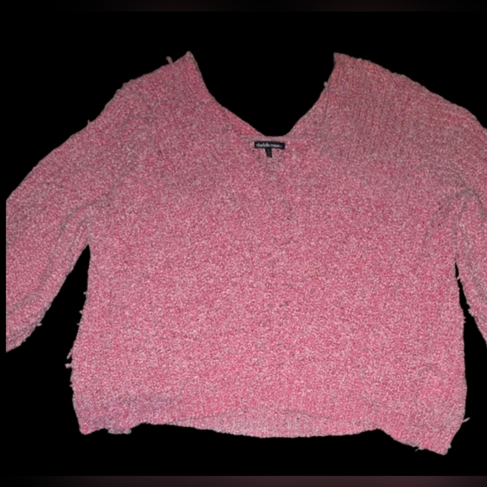 Loose Crochet Comfy Sweater XL